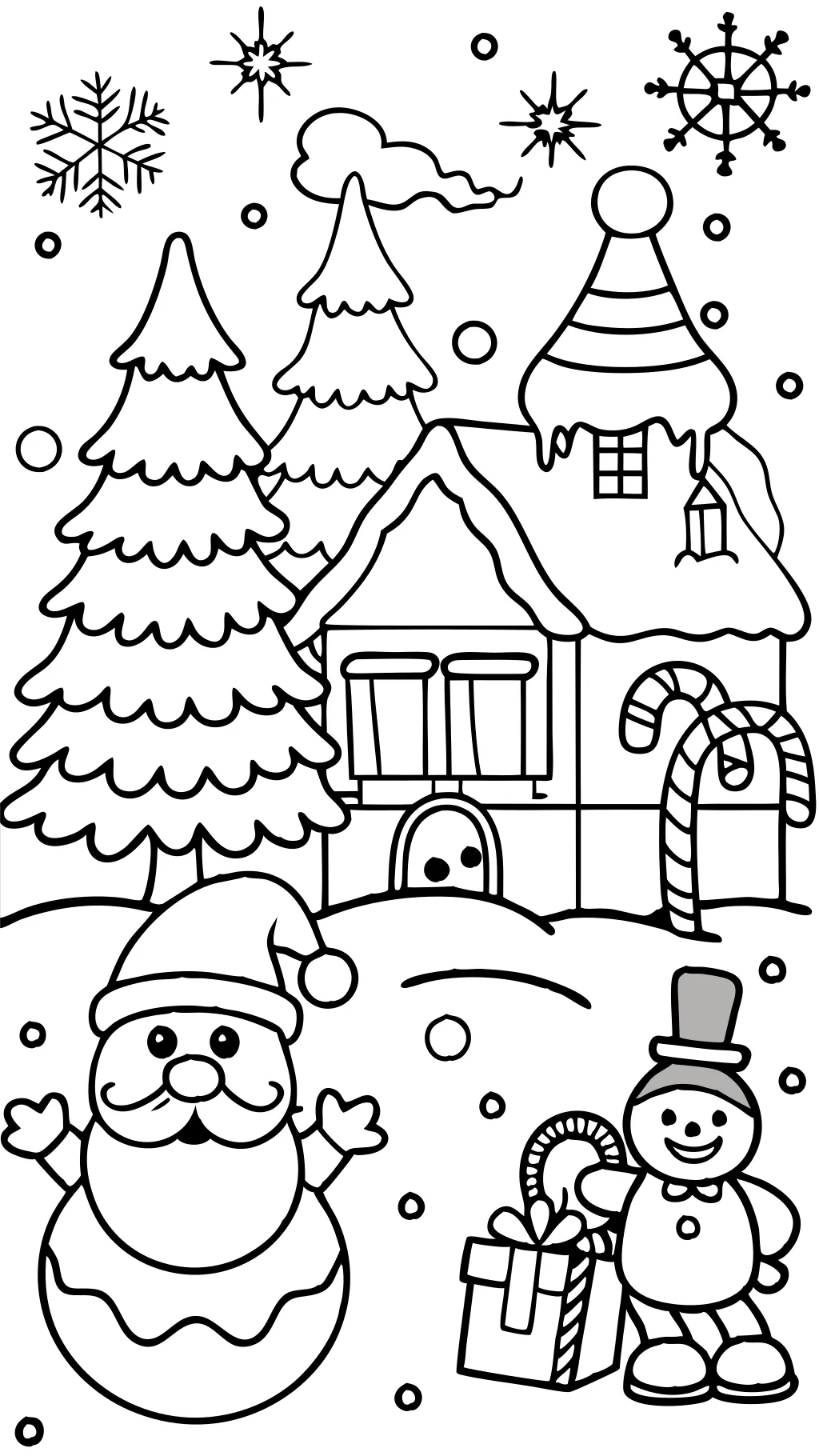 kids coloring pages christmas